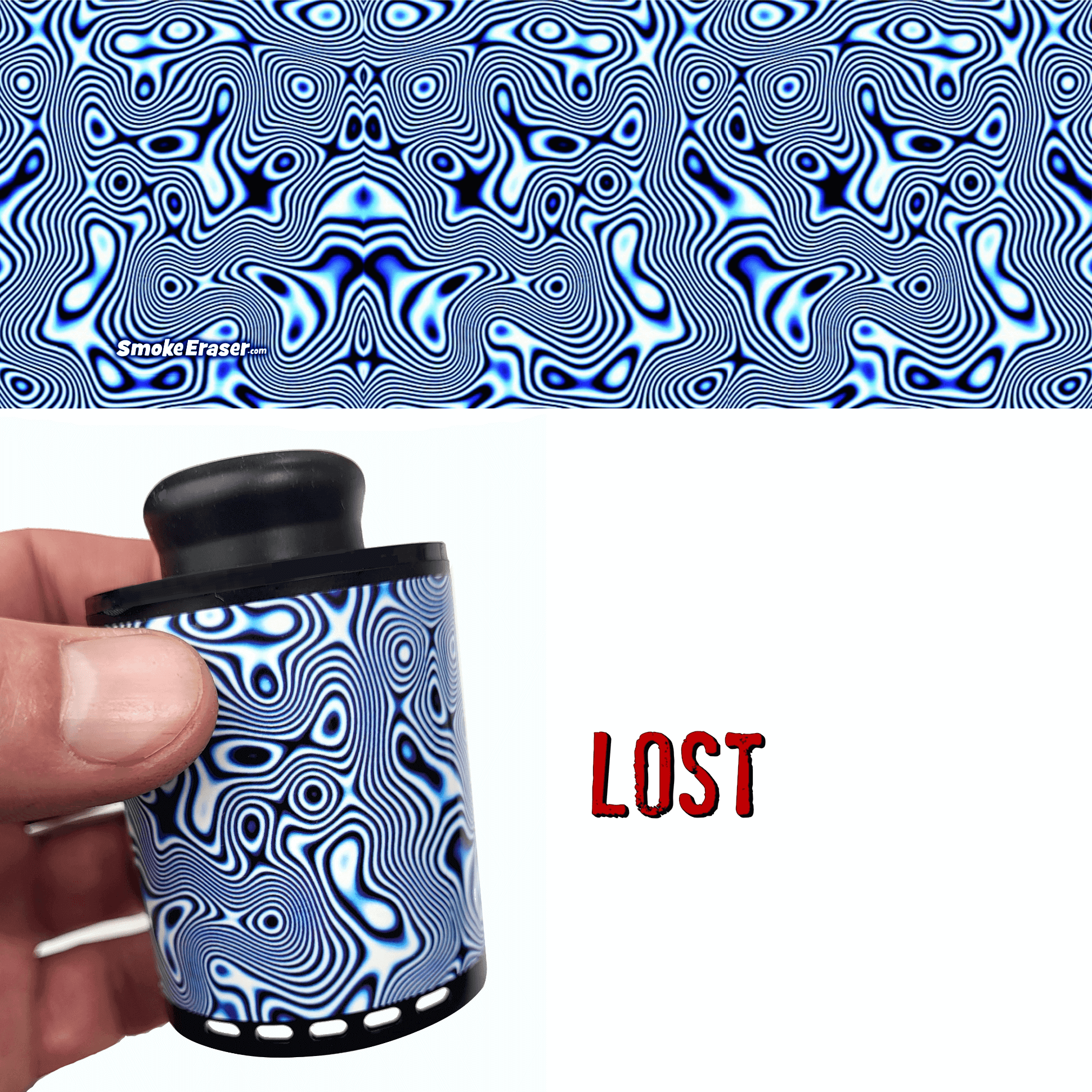 2 Self-Applied Skins Personal Smoke Filter Smoke Eraser
