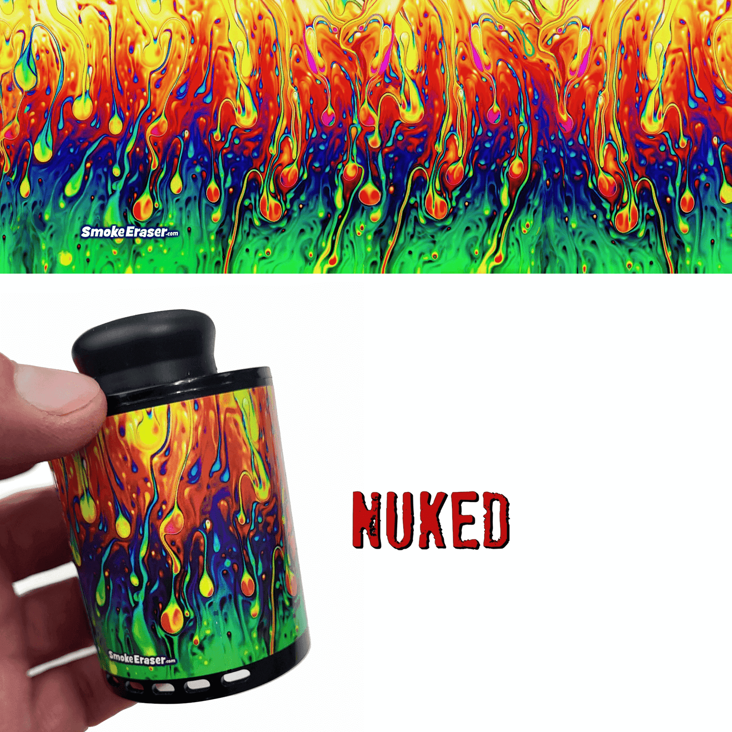 2 Self-Applied Skins Personal Smoke Filter Smoke Eraser