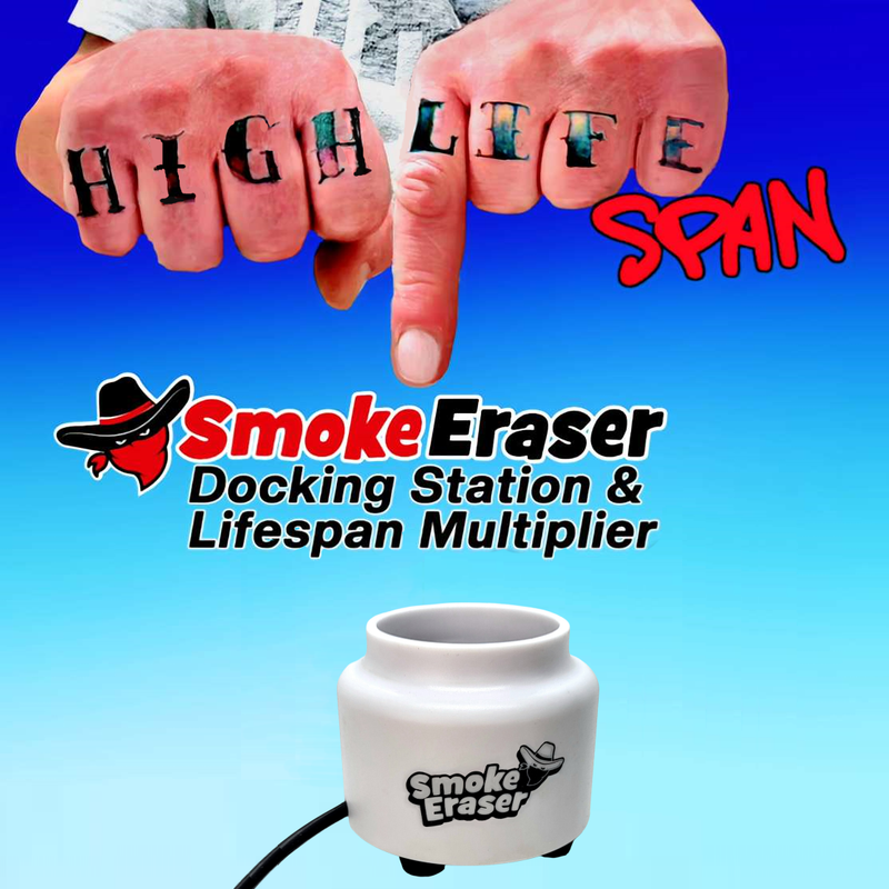 2 Smoke Erasers, 1 Docking Station (2SE/Dock)