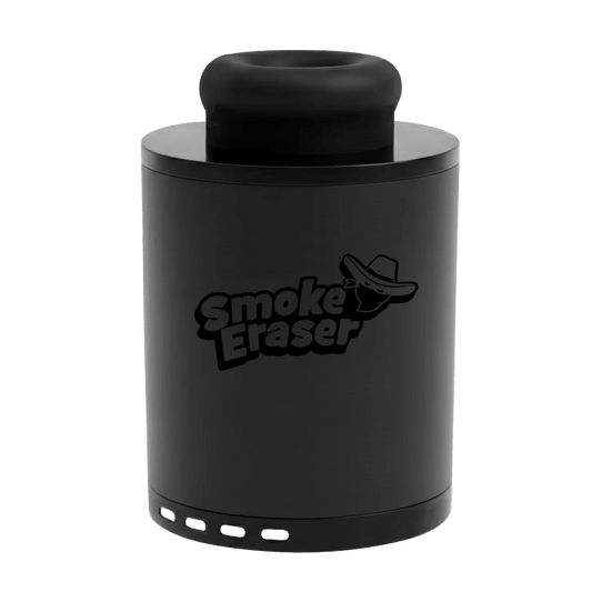 Smoke Eraser Pro (Bombed) personal smoke filter sploof — black on black no skin